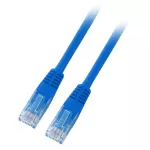 Patchcord RJ45 U/UTP kat. 5e PVC CCA niebieski 7,5m