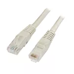 Patchcord RJ45 U/UTP kat. 6 PVC CCA szary 30m