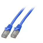 Patchcord RJ45 U/UTP kat. 6 LSZH CCA niebieski 1,5m