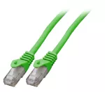 Patchcord RJ45 U/UTP kat. 6 LSZH CCA zielony 7,5m