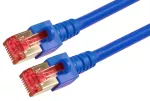 Patchcord RJ45 S/FTP kat. 6 LSZH niebieski 5m