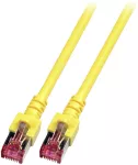 Patchcord RJ45 S/FTP kat. 6 LSZH żółty 0,5m