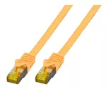 Patchcord RJ45 S/FTP kat. 6A LSZH żółty 1m MK7001.1Y