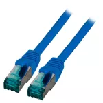 Patchcord RJ45 S/FTP kat. 6A LSZH niebieski 7,5m