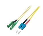 Patchcord SM, 9/125, SC/PC-E2/APC duplex dł. 10m