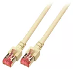 Patchcord RJ45 S/FTP kat. 6 LSZH szary 1m