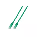 Patchcord RJ45 SF/UTP kat. 5e PVC CCA zielony 3m