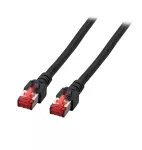 Patchcord RJ45 S/FTP kat. 6 LSZH czarny 1,5m