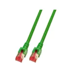 Patchcord RJ45 S/FTP kat. 6 LSZH zielony 0,5m