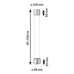 PAULMANN Oprawa zwieszana URail Aldan 13W DIM 4000K chrom-mat/ czarny 230V