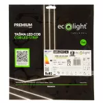 Taśma LED COB 480 9W/m 3000K 990lm/m 12V IP67/5m P