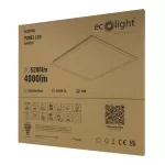 Panel LED Backlit 595x595x30 40W 4000lm 6500K IP20