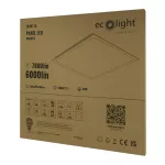 Panel LED Backlit 595x595x30 60W 6000lm 3000K IP20