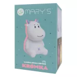 MARY'S LAMPKA NOCNA LED KRÓWKA NIEBIESKA 3000K/RGB