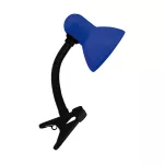 Lampka biurkowa TOLA E27 BLUE CLIP