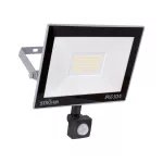 Naświetlacz SMD LED z czujnikiem ruchu KROMA LED S 50W GREY NW