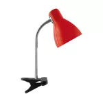 Lampka biurkowa KATI E27 RED CLIP