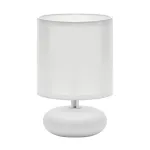 Lampka stołowa PATI E14 WHITE