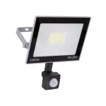 Naświetlacz SMD LED z czujnikiem ruchu KROMA LED S 30W GREY CW