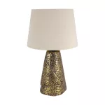 Lampka stołowa MAGDA E27 GOLD / BEIGE