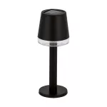 Lampa solarna LED TULIA LED 0,2W BLACK WW