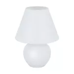 Lampka stołowa GALA E14 WHITE