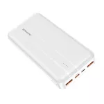 Borofone BJ9A Uranus 20000mAh Biały | Powerbank | Power bank, 2x USB, 1x USB-C, PD QC 3.0 22,5W