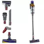 Dyson V15 Detect Absolute | Odkurzacz ręczny | bezprzewodowy, 240AW, 660W