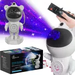 Extralink Home Projektor gwiazd z głośnikiem | Lampka nocna, rzutnik, głośnik Bluetooth | dla dzieci, astronauta