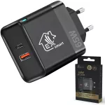 Extralink Smart Life Fast Charger 65W GaN | Ładowarka | USB-C, USB-A