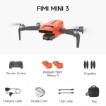 FIMI Mini 3 Combo | Dron | 4K, 2.4GHz, 5.7GHz, GPS, zasięg 9km