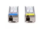 Extralink SFP 1.25G | Moduł SFP WDM | 1,25Gbps, 1310/1550nm, single mode, 20km, LC, DOM, para