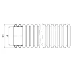 RURA KOPOFLEX KF 09110 JASNO SZARY (50m)