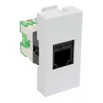 QD 45x22,5-RJ-45 - GNIAZDO RJ-45 KOMPLET POJ.MODUŁ