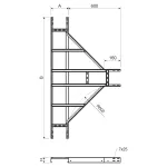 KLT 110X200 F - element T (1 szt.)