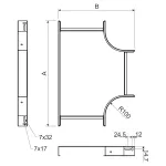 NT 100X125 EO - element T (1 szt.)