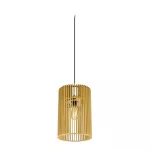 WUD, Lampa wisząca, E27, cylindryczna, otwarty koniec kabla, 1 x max. 60W, czarny