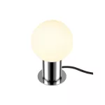 VARYT, lampa stołowa, okrągła, 1x max. 6W, E14, chrom