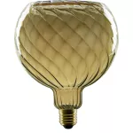 LED Pływająca kula 150 skręcona, źródło światła LED, dymny szary, E27, PHASE, 6W, 1900K