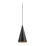 MAGICO 20, lampa wisząca, E27, długość lampy wiszącej 180cm, 1x max. 10W, czarny matowy