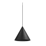 MAGICO 38, lampa wisząca, E27, długość lampy wiszącej 180 cm, 1x maks. 10 W, czarny matowy