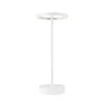 VINOLINA ONE, lampa stołowa, bateria, IP54, 2700 K, TOUCH, biała