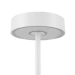 VINOLINA, lampa stołowa, bateria, IP54, 2700/3000 K, TOUCH, biała