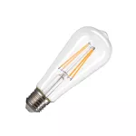 ST58 E27, źródło światła LED transparentne 7,5 W 2700 K CRI90 320°