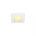 FRAME BASIC, lampa wpuszczana, LED, 3000K, kolor biały matowy, zestaw, 9,4W, z zasilaczem