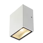 QUAD 1 XL, lampa ścienna, LED, 3000K, IP44, kwadratowa, biała, 3,2W