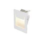 DOWNUNDER PUR 80, lampa wpuszczana, LED, 3000K, prostokątna, biała, D/S/W 8/3,2/8 cm, ze sprężynami piórowymi