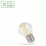 LED KULKA E-27 230V 1W COG NW CLEAR SPECTRUM