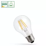 LED GLS E-27 230V 4W COG 1800K CLEAR SPECTRUM