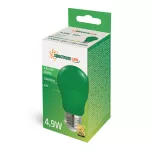 LED GLS E-27 230V 4.9W ZIELONY SPECTRUM